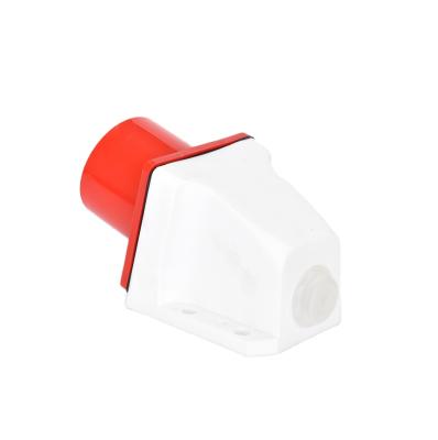 China China Supplier 16a 220v QJUN Industrial Professional Red White Wall Mounted Industrial Socket for sale