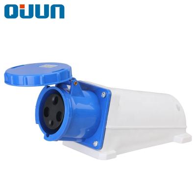 China QJUN Plug Factory 3 Pin 125amp Industrial Electrical Plug And Socket for sale