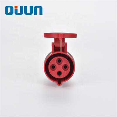 China OEM Factory Industrial IP55 32amp 4P 380V Industrial Sockets Torque for sale