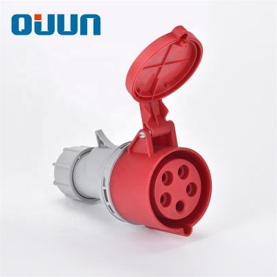 China CE IP55 16Amp 5P 380V Industrial Quick Coupling Industrial Coupler For Industrical Power for sale