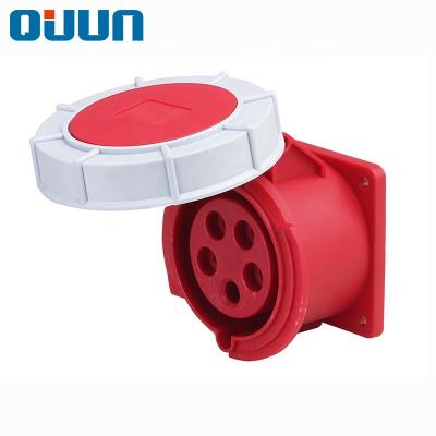 China Industrial European Standard Waterproof Socket Outlet 32A 5P IP47 Plug&Socket for sale