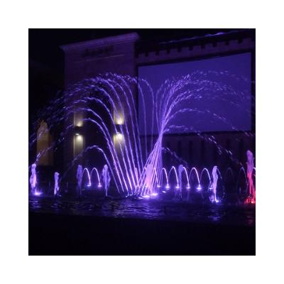 China Modern new type large swimming pool music dancing fountain set multiple changes luxury musical water fountain for sale