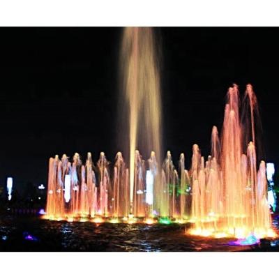 China Modern Outdoor Water Fountains Garden Decoration Sprinklers In Pool Dance Musical Fountains for sale