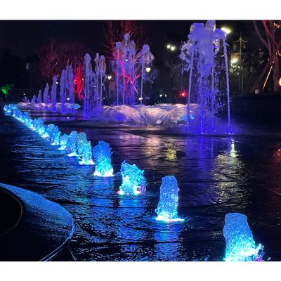 China Modern Outdoor Dry Floor Water Fountain Musical Dancing Essence Price for sale