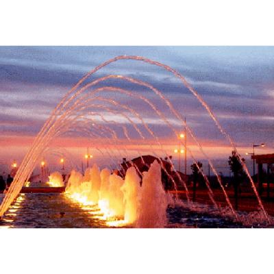 China Guangzhou Modern Musical Dancing Water Fountain Manufacturer Features LED Jumping Jet Laminar Nozzles for sale