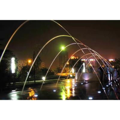 China Modern DMX512 Control Jet Garden Musical Outdoor Decoration Laminar Water Fountain Jumping Nozzle for sale