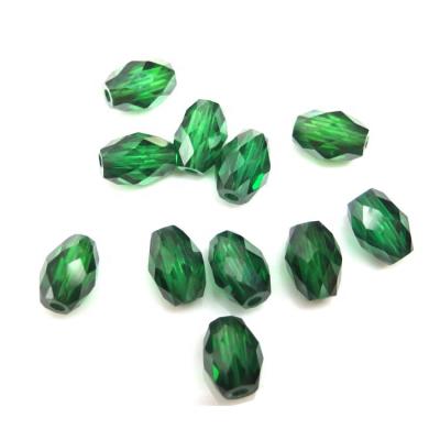 China Color Set or Gemstone Emerald Green Zircon Stone Beads from Marquise Shape CZ of Fire for sale