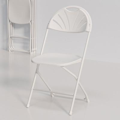 China Best Selling Restaurant Furniture Modern American Indoor Outdoor Foldable Event Chairs White Plastic Banquet Chair for sale