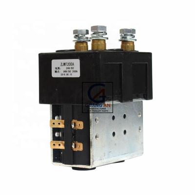 China Forklift...China Made 24V 200A DC Motor Reversing Contactor ZJWT200A Used For Vehicle Forward Rear Contactor for sale