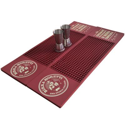 China Sustainable PVC Bar Mat Soft Rubber Bar Mat Processing Customization for sale