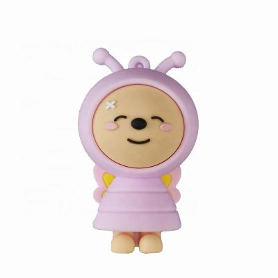 China Cartoon Toy Lovely Angela Blind Box 3D PVC Hand Ornaments PVC Soft Doll Key Chain Customization for sale