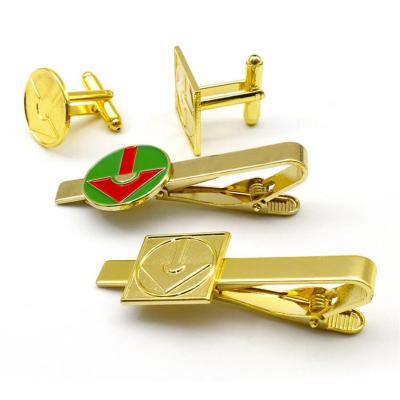 China Supplier Customized Logo Metal Cuff Links Men's Cufflinks China Cufflink Manufacturer Gift Artigifts and Link Clips for sale