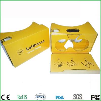 China Virtual Reality 3D Glasses Google Cardboard V2 With Custom LOGO For Promotion for sale