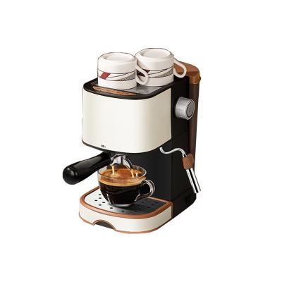 China 20bar Coffee Pot Italian Border Italian Style Small Home Office Coffee Machine Pump Steamer Automatic Pump Steam Milk Foam Machine for sale