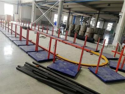 China Solar Inner Tank Production Line Solar Water Heater U Type Foaming Line for sale