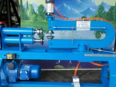 China Solar Inner Tank Production Line Small Circular Shearing Machine For Solar Water Heater for sale