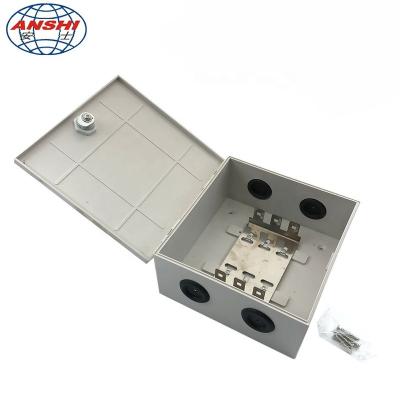 China ABS ANSHI 30 Pairs LSA Krone Module Indoor Cable Plastic Telephone Distribution Terminal Box for sale