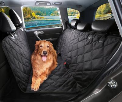 China Heavy Duty Durable Car Dog Seat Cover Oxford Back Pet Hammock Car Seat Cover for sale