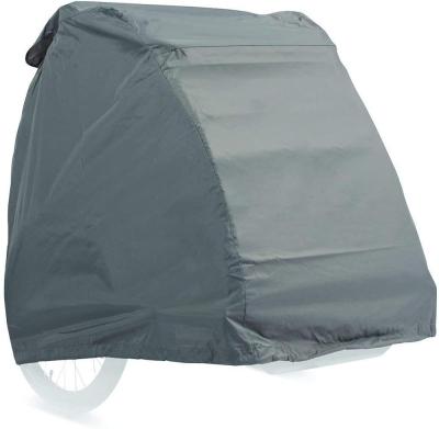 China 210D Polyester and PU Coating China Factory Direct Sale Bike Trailer Storage Waterproof Rain Cover for sale