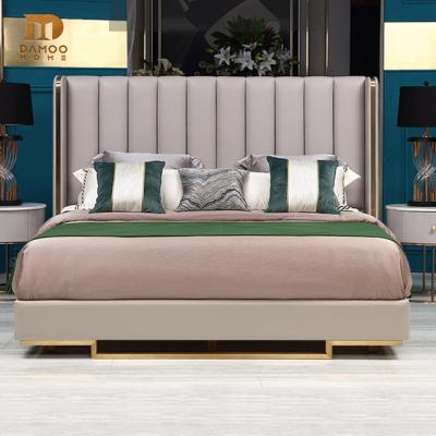 China Soft Bed Modern Style For Gary Bed Room Decor King Size Bed Room Luxury Bed Room Furniture Set for sale