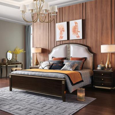 China Other White Color Bedroom Furniture Set King Size Bedroom Set Wooden Furniture Bed for sale