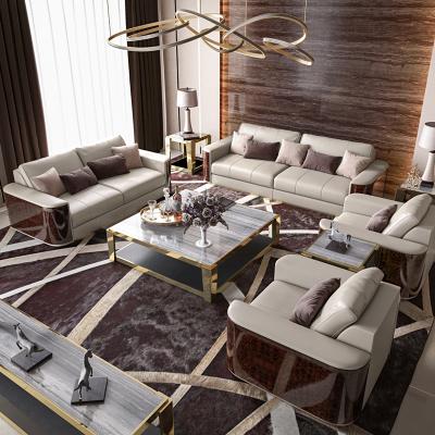 China Breathable Sofa Set Furniture Leather Living Room Contemporary Sofaa Furniture for sale