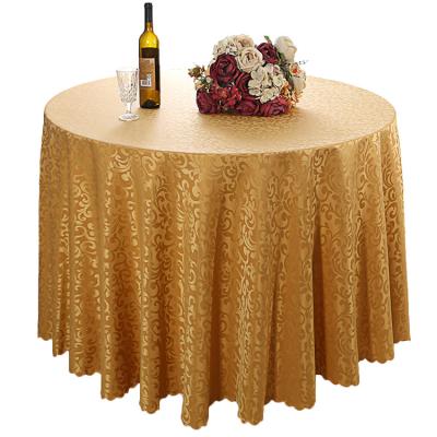 China Custom washable outdoor party wedding tablecloth /durable sofa cover wholesale polyester white round tablecloth for wedding for sale