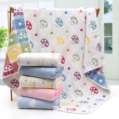 Китай Wholesale Child Safe Soft Animal Print and Baby 100%Cotton Quick Dry Soft Newborn Kids Face Wash Cloth Towel продается