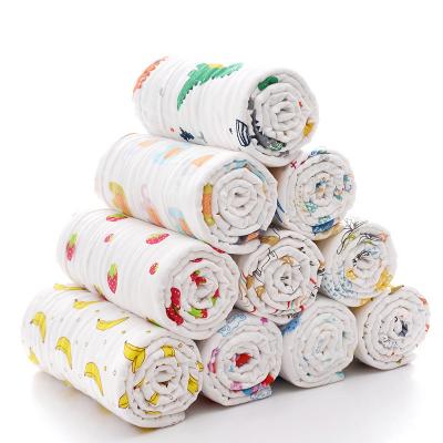 Китай 2022 Fashion Child Safe Colorful Custom Printed 6 Layer Cotton Muslin Wrap Baby Blanket продается