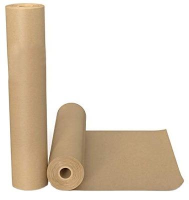 China Brown Tissue Paper Gift Wrapping Tissue Paper Roll Paper Roll Greaseproof Wrapping Paper Roll for sale