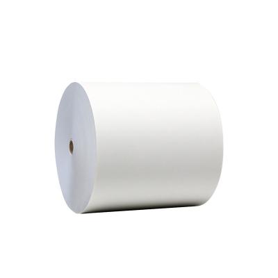 China Biodegradable High Quality White Kraft Paper Roll For Making Paper Bag Bond Paper for sale