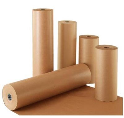 China Biodegradable Hot Sale 120gsm Brown Kraft Liner Manufacturer In China For Packaging for sale