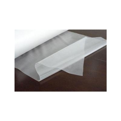 China Water Soluble Chinese Recycle LDPE Cast Clear Plastic Roll Wrap Food Wrap Hand Rewind Film Stretch Plastic Roll Film for sale