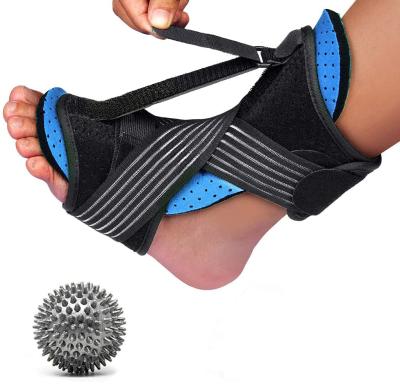 China Plantar Fasciitis Night Splint Foot Drop Arch Support Brace Unisex Reusable Orthotic Adjustable Foot Support for sale