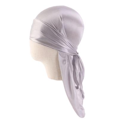 China Kids Durags Silky Turban Outside The Dot Du-rag Kids Waves Hat Bandanas Headwear Hair Accessories RAR-207 for sale