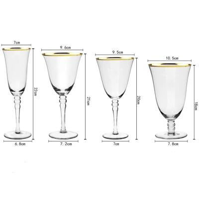 China Besta Wedding Gifts Luxury Lead Free Stocked Crystal Glass Goblet Red Wine Glass for sale