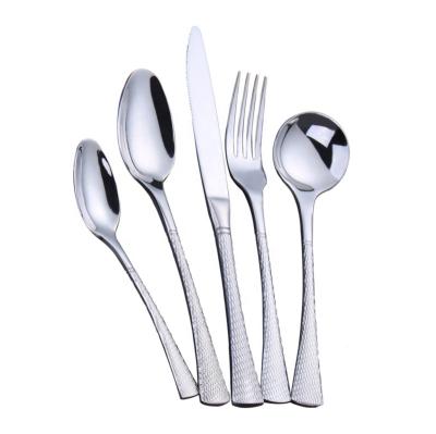 China Besta Sustainable Dinnerware 18/8 Stainless Steel Flatware Silver Flatware For Party for sale