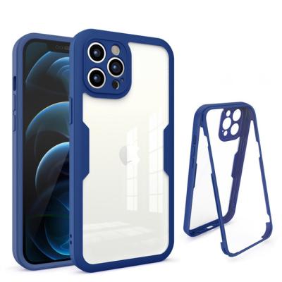 China Shockproof suitable for iPhone 14.13.12.11. X Series, 360 Degree Soft Full Surround Phone Case for sale