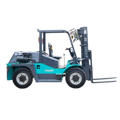 Κίνα Building Material Shops 5 Ton Rough Terrain Forklift Japan Engine All Terrain Forklift 5000kg προς πώληση