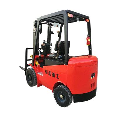 China Construction Material Shops CE ISO 1.5 Ton Forklift 3 Stage Battery China Factory 4x4 Electric Forklift à venda