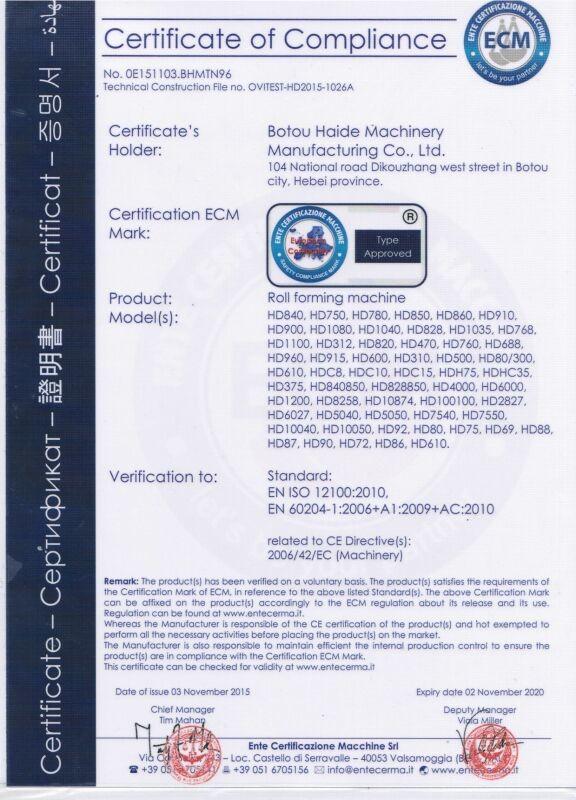 Certificate of Compliance - Beijing Silk Road Enterprise Management Services Co.,LTD