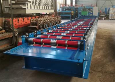 China Joint Hidden Standing Seam Roll Forming Machine , Roof Panel Machine 20 Rollers for sale