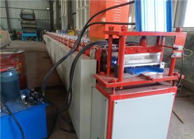 China Self Locked Standing Seam Roll Forming Machine , Roof Panel Roll Former 10-12m/ Min for sale