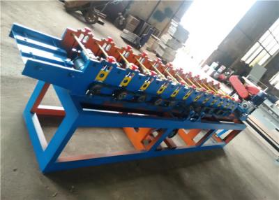 China Slats Profile Rolling Shutter Strip Making Machine / Forming Machine Fly Saw Cutting for sale