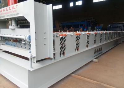 China Automatic Roof Panel Roll Forming Machine , Sheet Metal Forming Machine Low Noise for sale