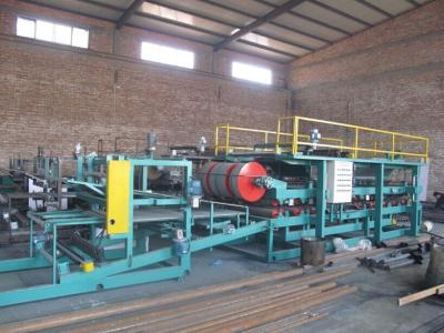 China Rockwool Sandwich Panel Production Line , EPS Sandwich Panel Machine 3-4 Mtrs / Min for sale