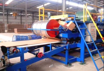 China Blockboard Composite Board  Sandwich Panel Production Line 32KW Automatic Control for sale