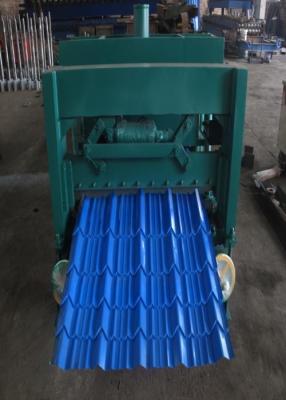 China Metal Sheet Glazed Tile Roll Forming Machine For Building Material Production for sale