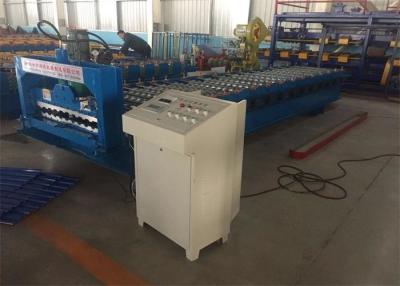 China Sri Lanka Roller Shutter Door Roll Forming Machine With 17 Rows Of Rollers and 4kw hydraulic power for garage door for sale