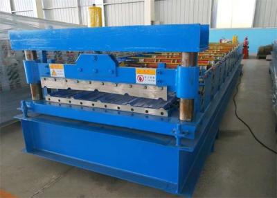 China 840  ibr Roll Forming Machine cold rolling mill blue color 3kw hydraulic power 250H large frame for metal sheet for sale